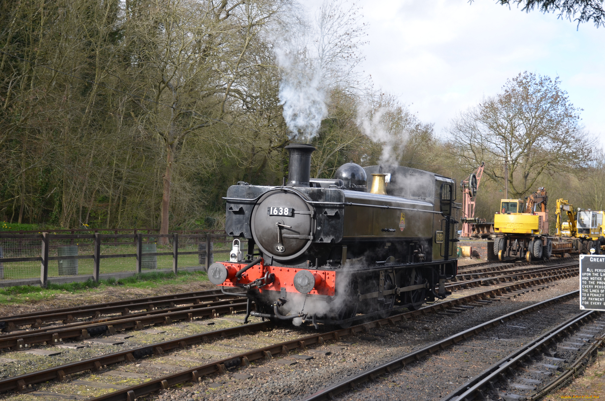 техника, паровозы, железная, паровоз, рельсы, дорога