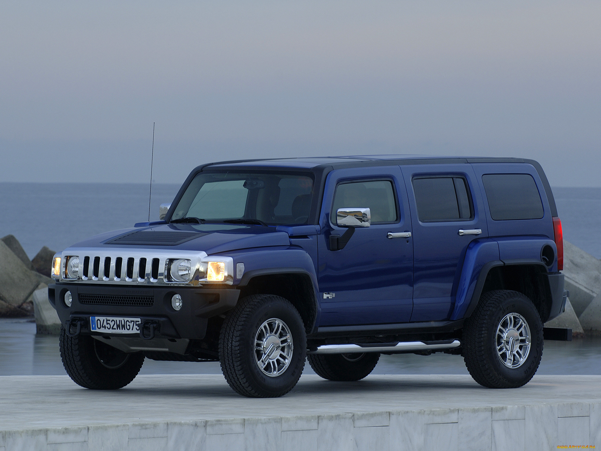 автомобили, hummer, eu-spec, h3