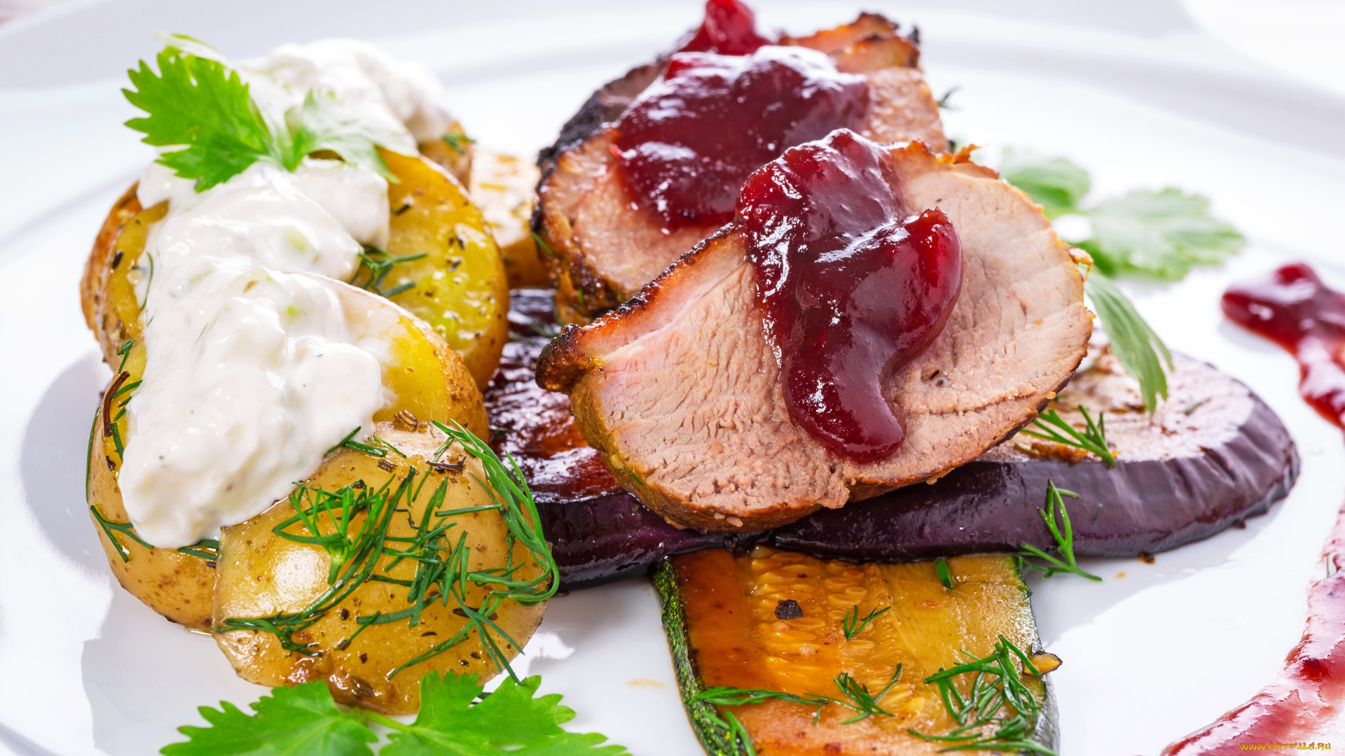 еда, мясные, блюда, баклажаны, соус, картофель, мясо, sauce, potato, meat, зелень