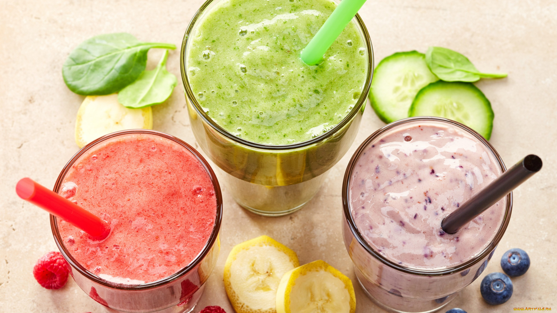 еда, напитки, , коктейль, коктейль, смузи, fresh, berries, fruit, smoothie, ягоды, фрукты, банан