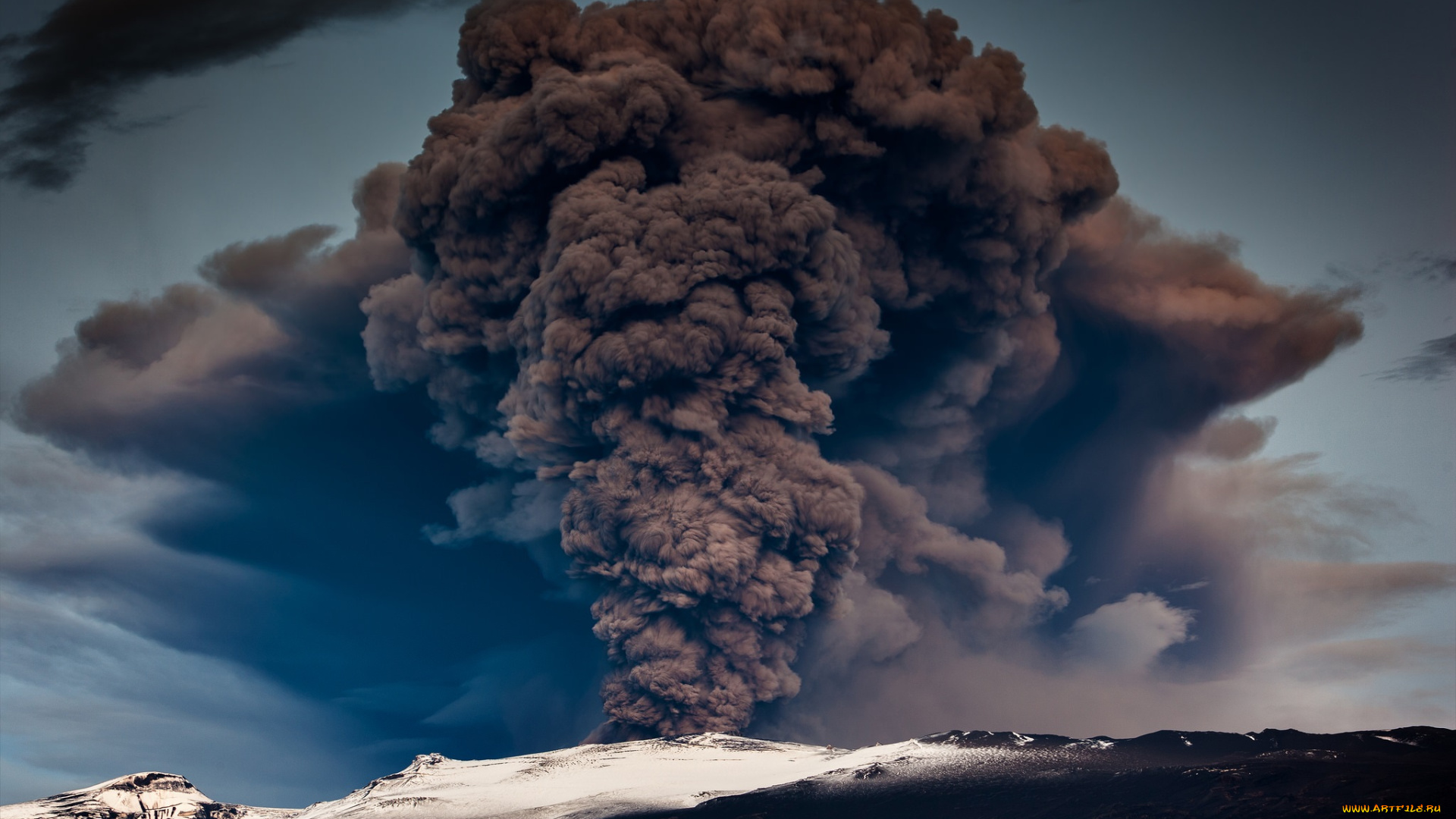 природа, стихия, горы, волкан, mountain, извержение, pier, пирс, lake, volcan, eruption, озеро
