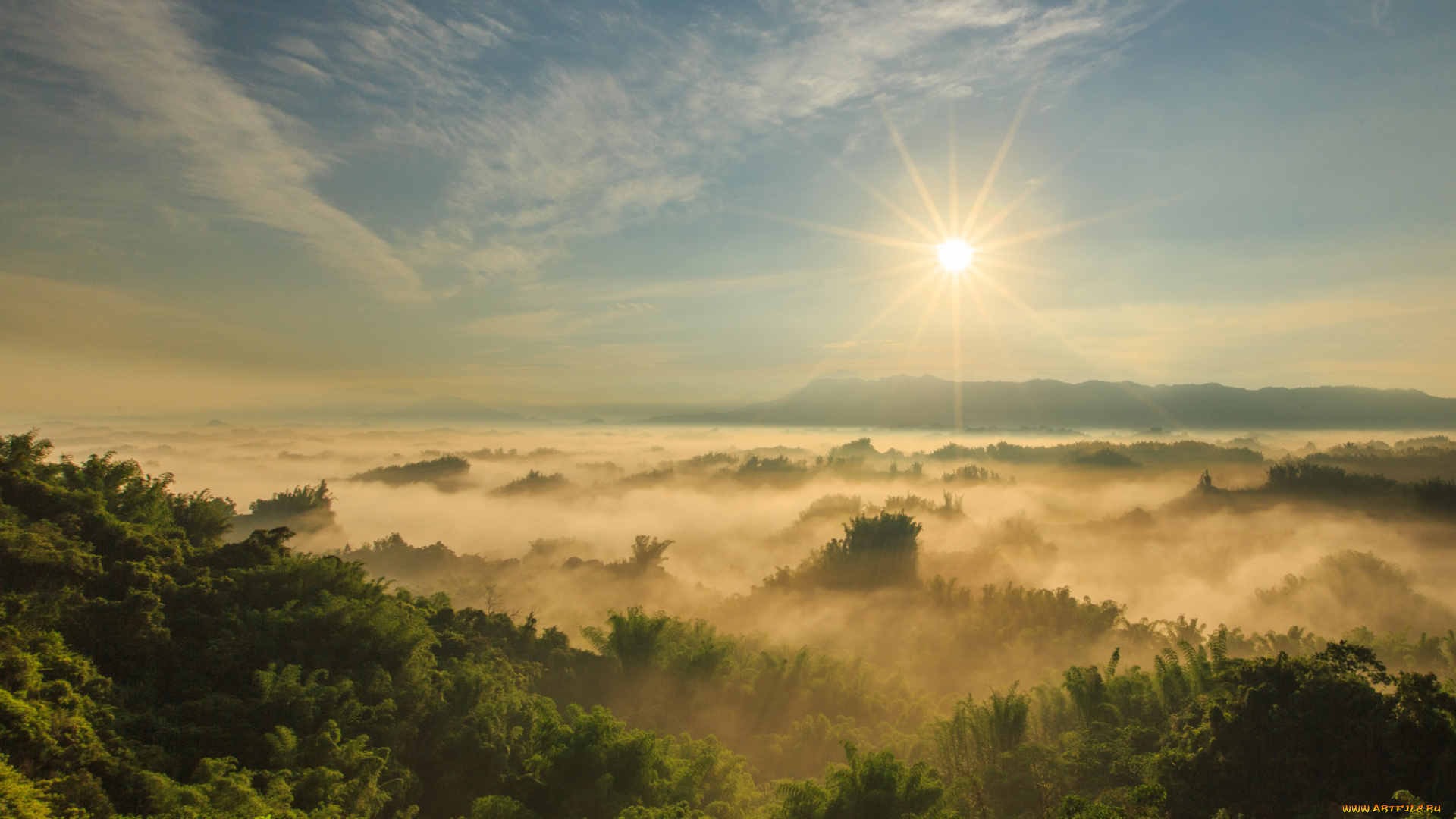 природа, восходы, закаты, рассвет