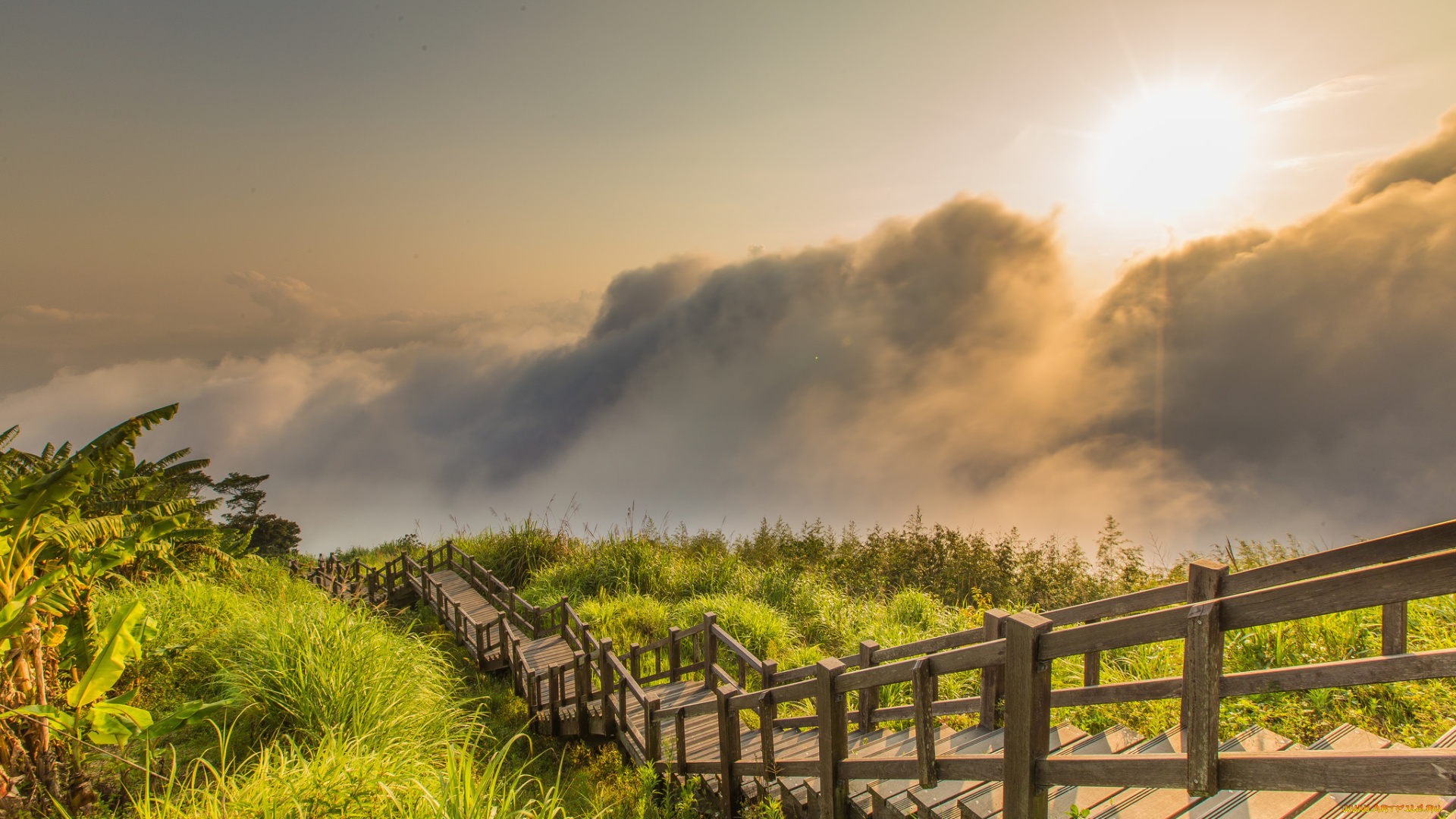 природа, восходы, закаты, рассвет