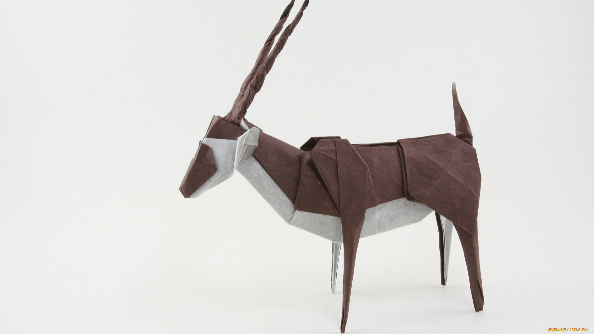 разное, ремесла, , поделки, , рукоделие, оригами, фон, антилопа