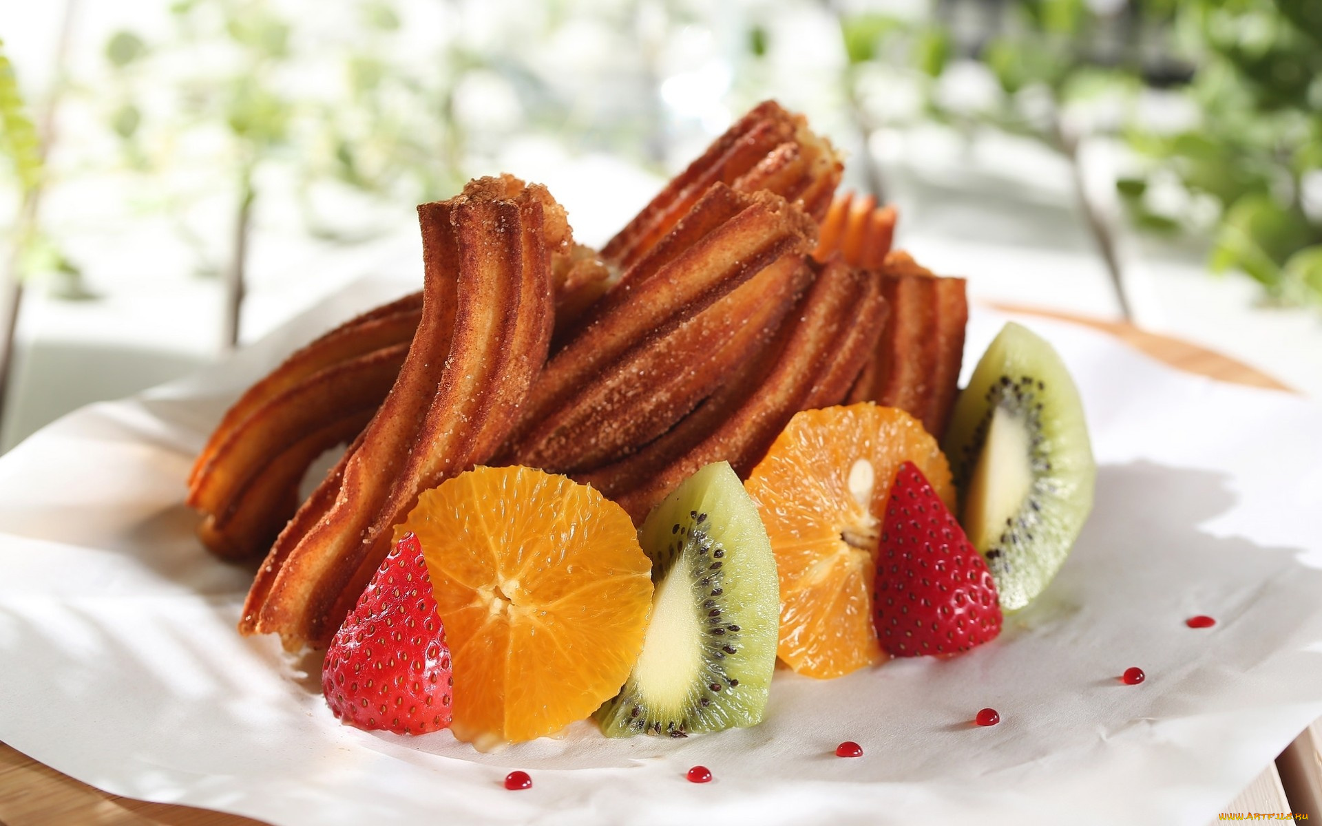 еда, пирожные, , кексы, , печенье, сладость, пирожное, фрукты, клубника, киви, апельсин