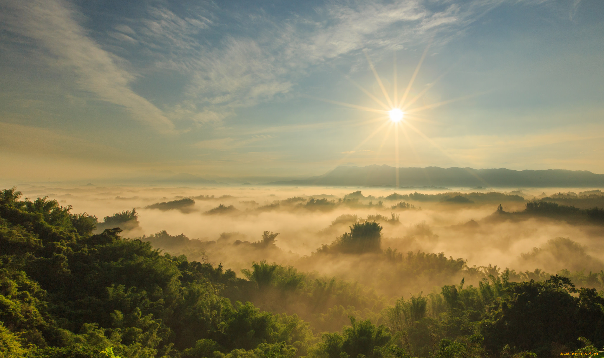 природа, восходы, закаты, рассвет