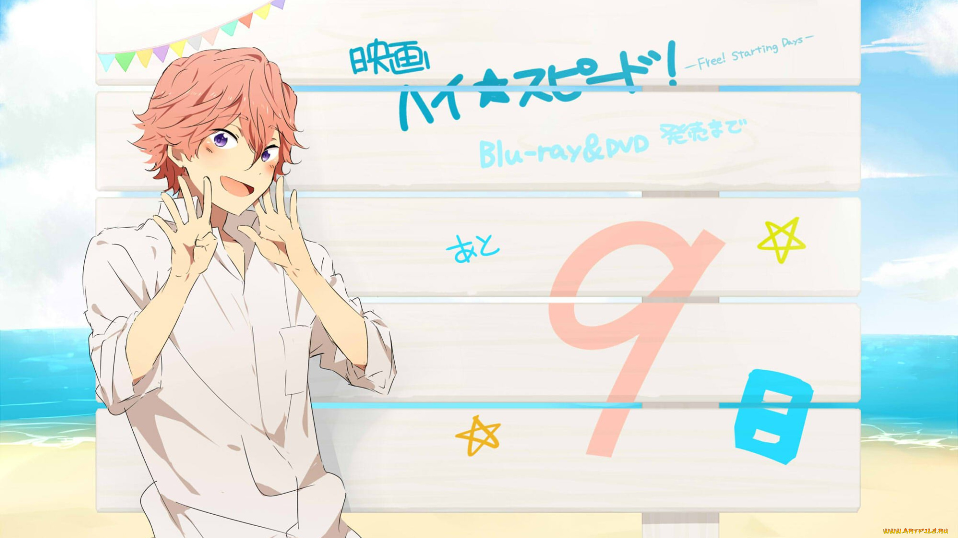 аниме, free, персонаж