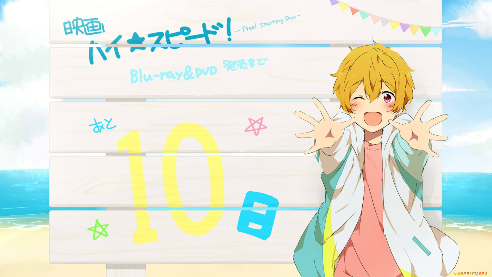 аниме, free, персонаж