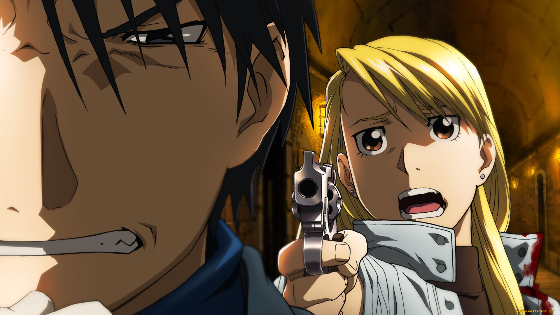 аниме, fullmetal, alchemist, стальной, алхимик