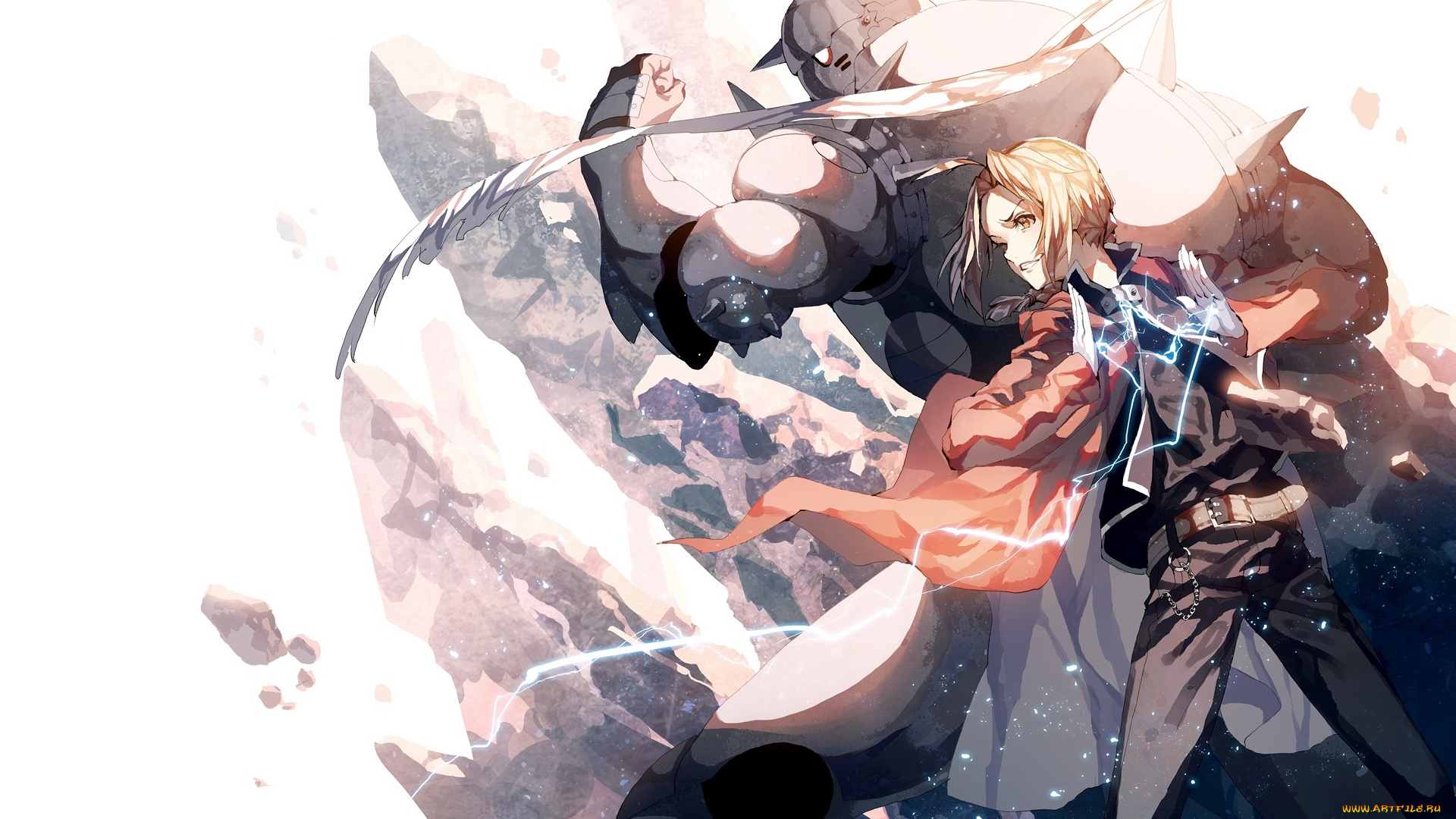 аниме, fullmetal, alchemist, стальной, алхимик