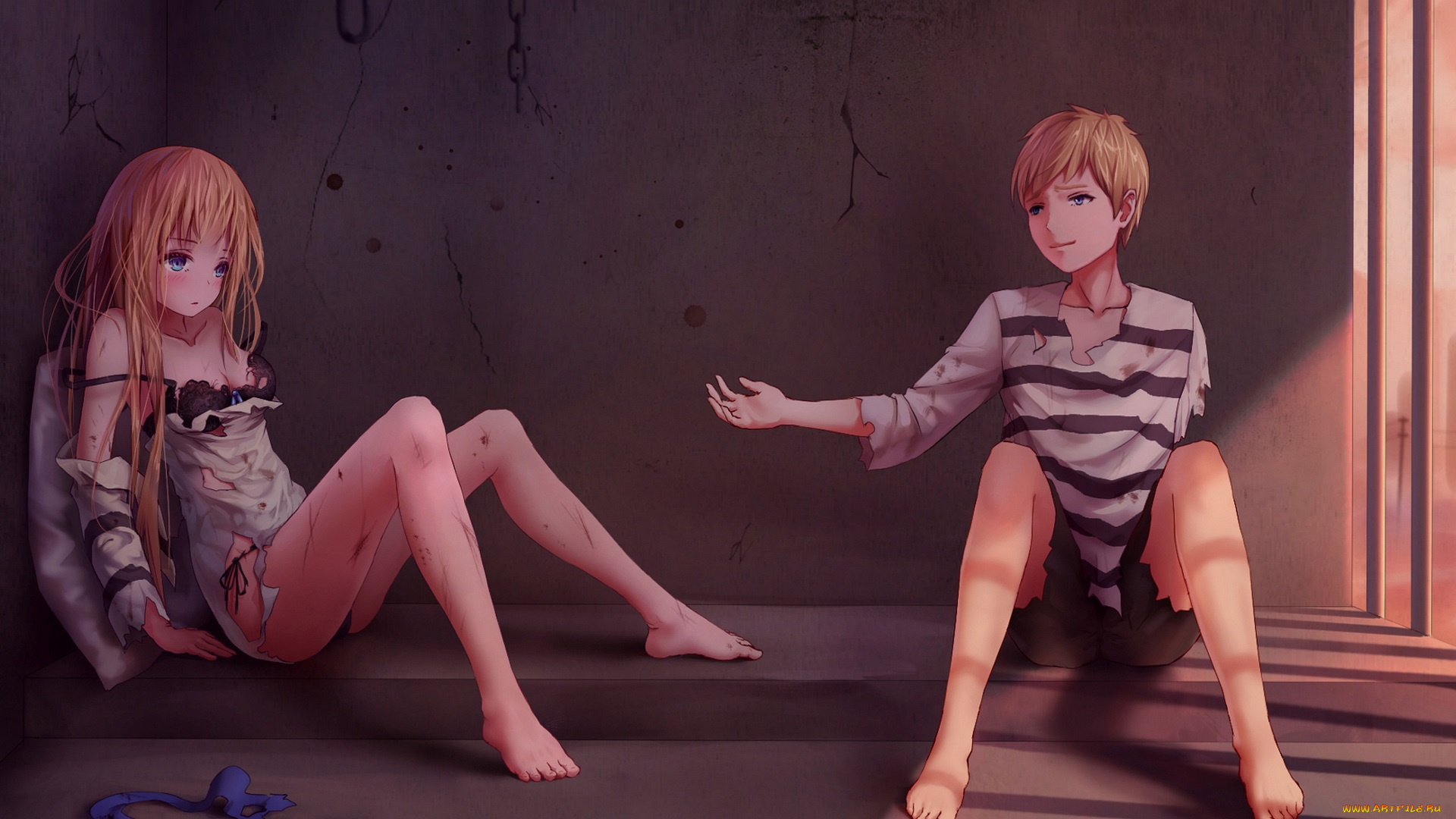 аниме, girls, frontline, двое