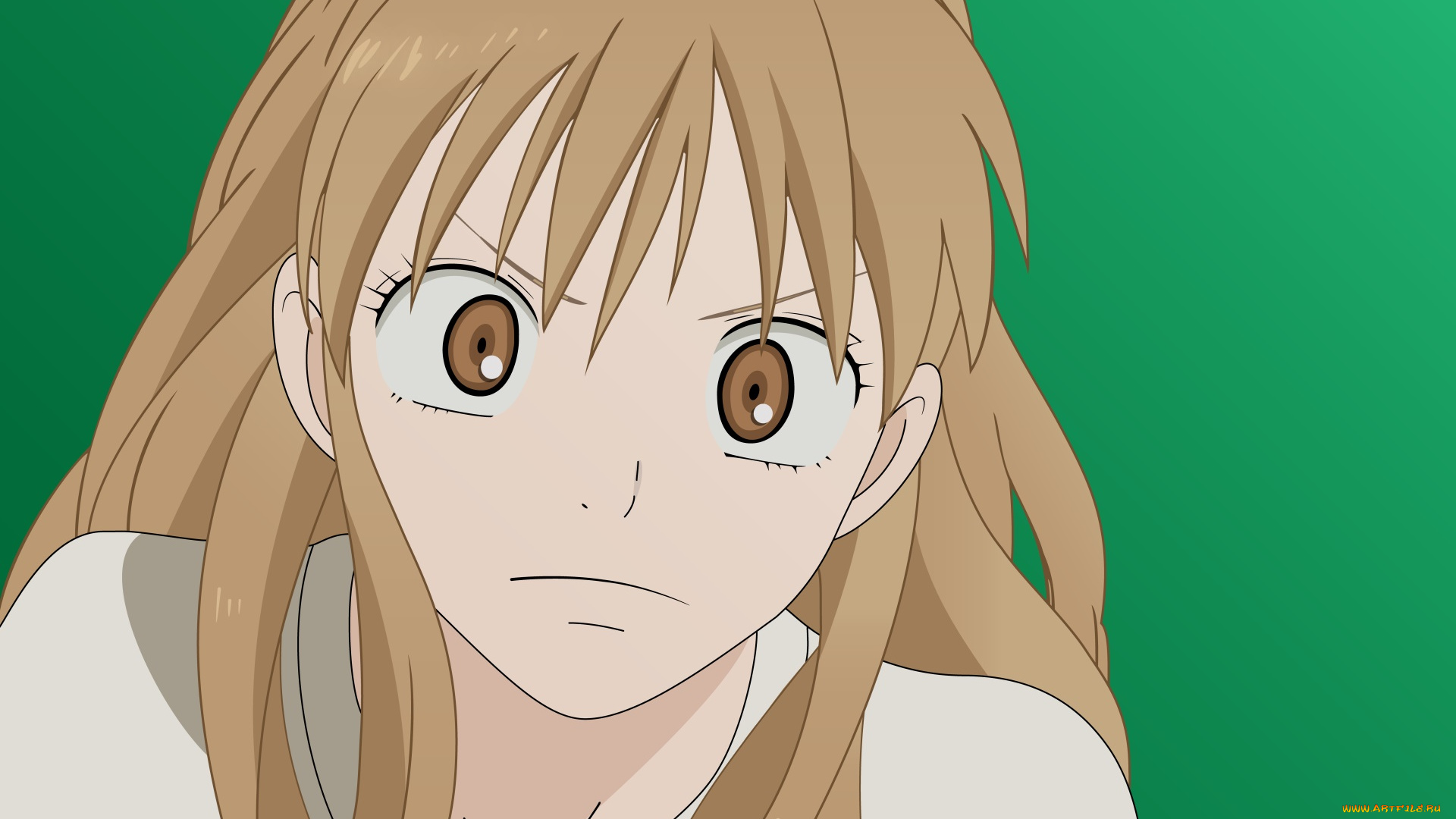 аниме, kimi, ni, todoke, фон, взгляд, девушка