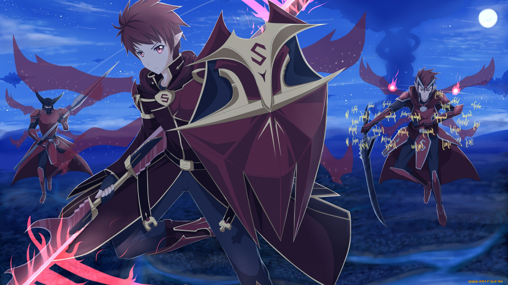 аниме, оружие, , техника, , технологии, the, world, of, tree, sao, sword, art, online