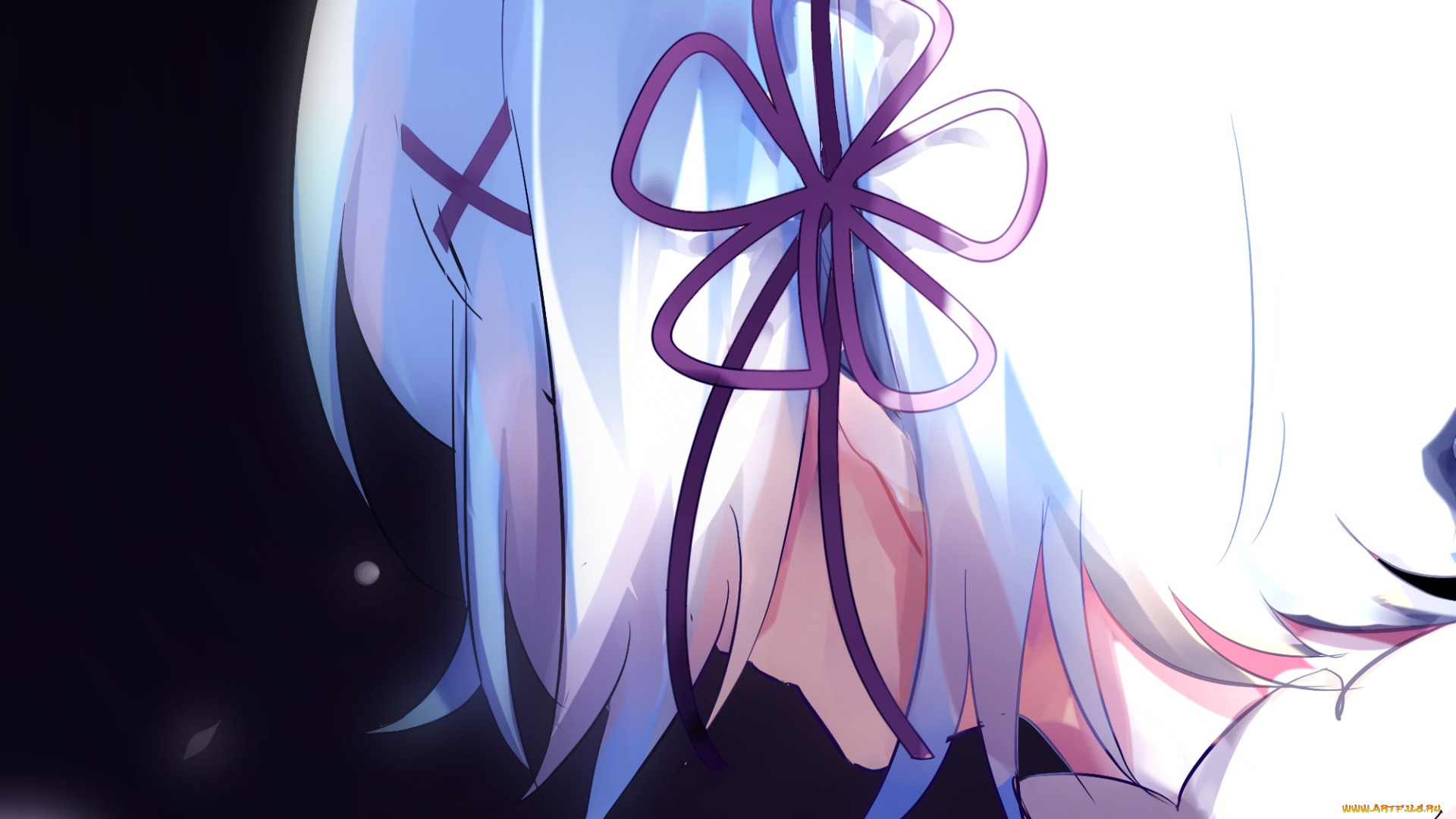 аниме, re, , zero, kara, hajimeru, isekai, seikatsu, рем