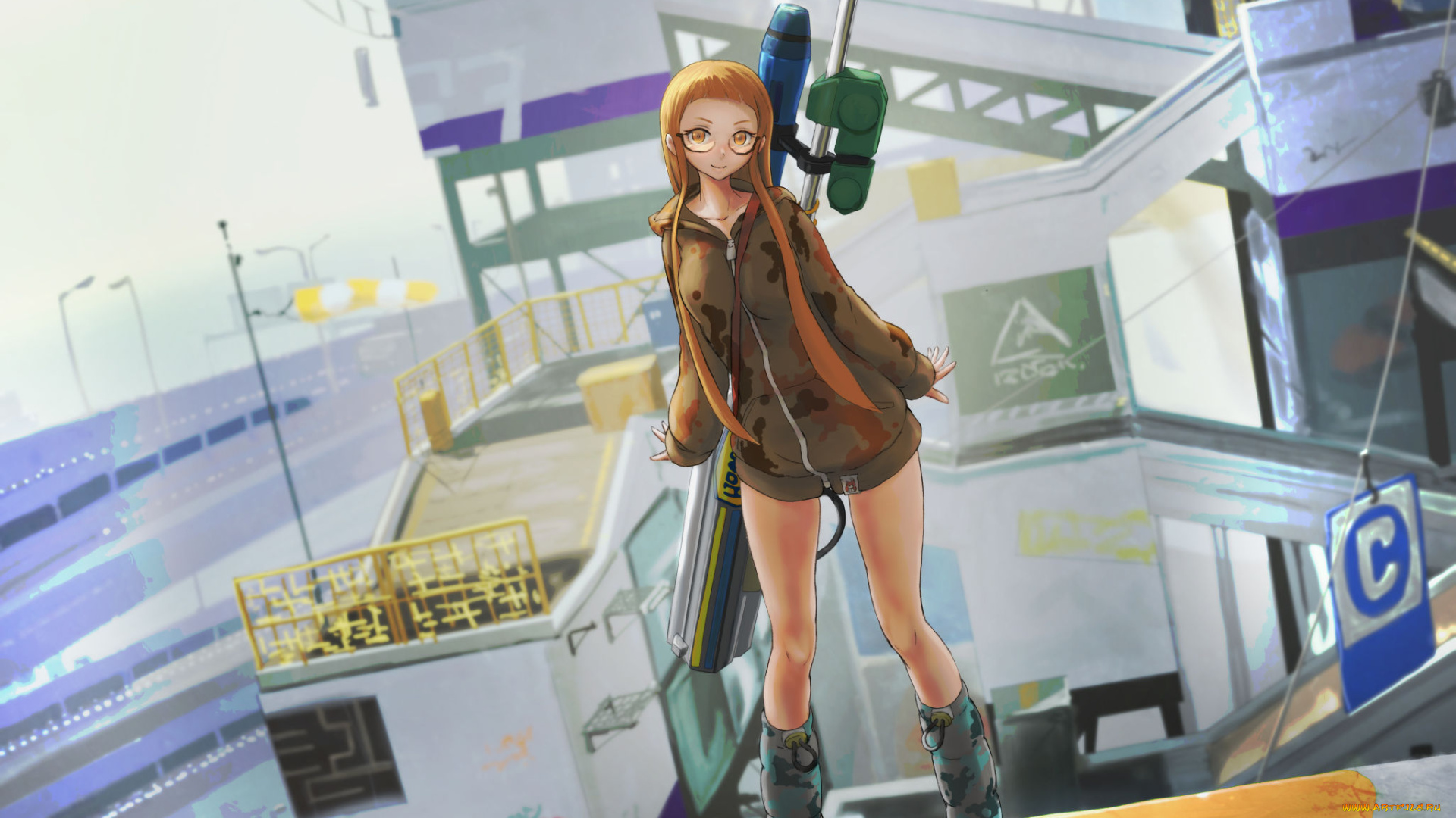 аниме, splatoon