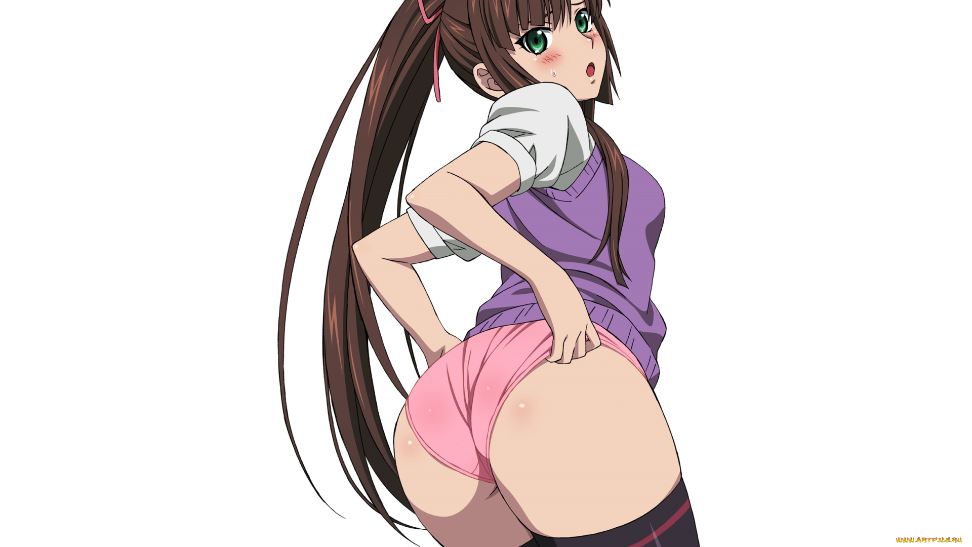 аниме, strike, the, blood, девушка