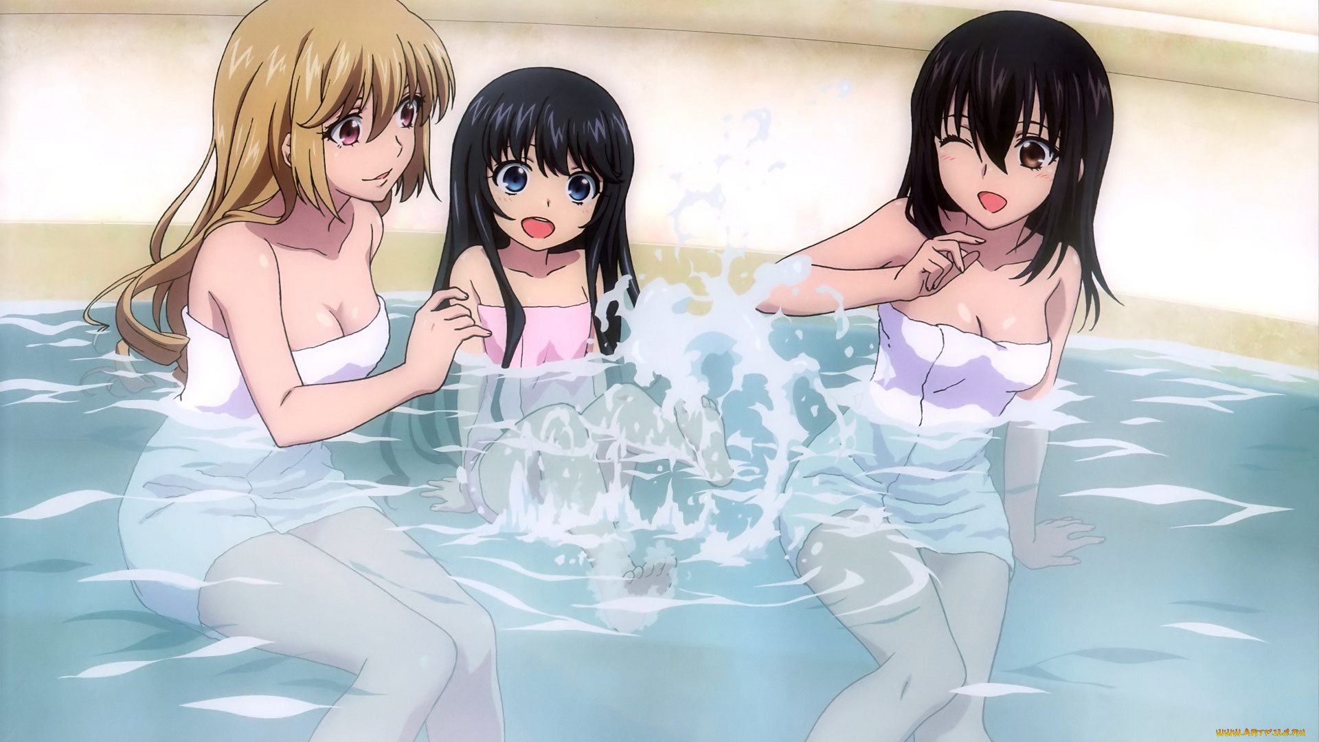 аниме, strike, the, blood, девушки