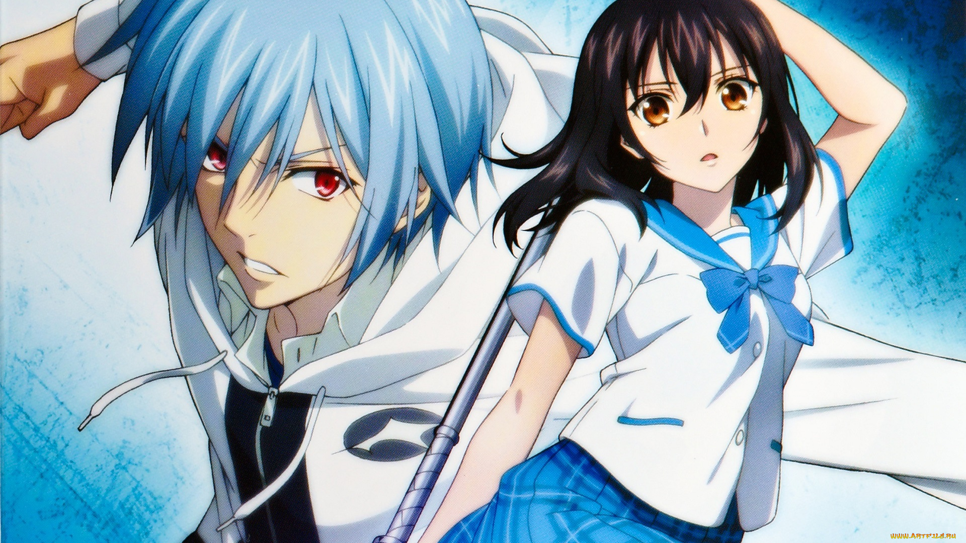 аниме, strike, the, blood, юкина, коджо