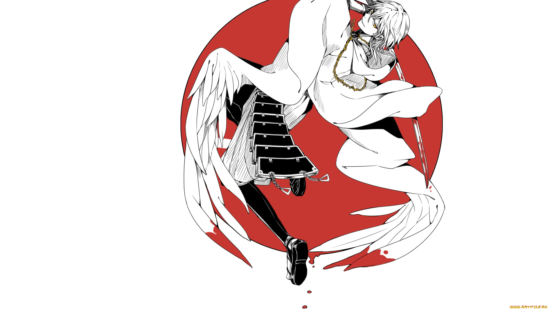 аниме, touken, ranbu, парень