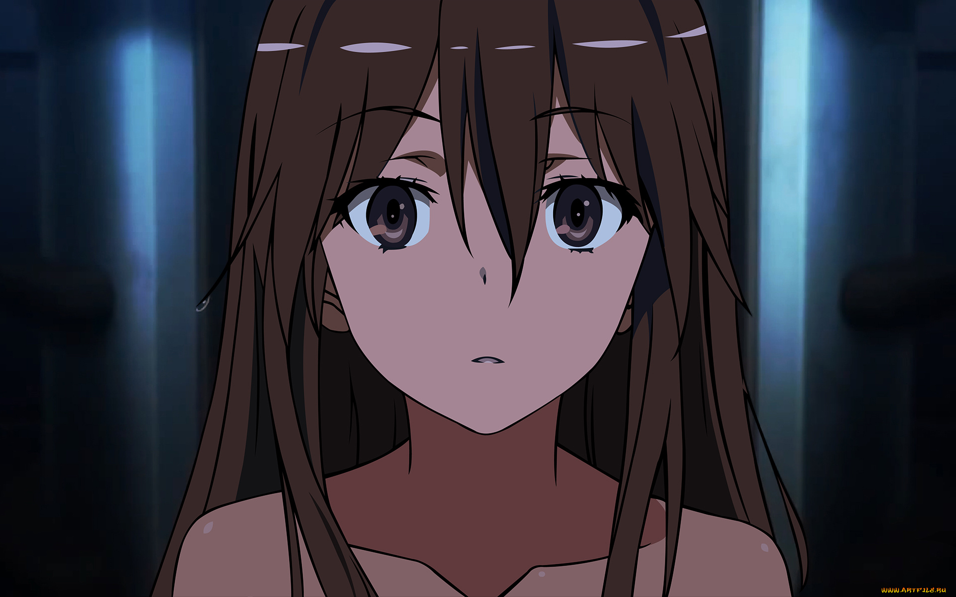 to, aru, majutsu, no, index, аниме, toaru, majutsu, no, index, девушка, взгляд, фон