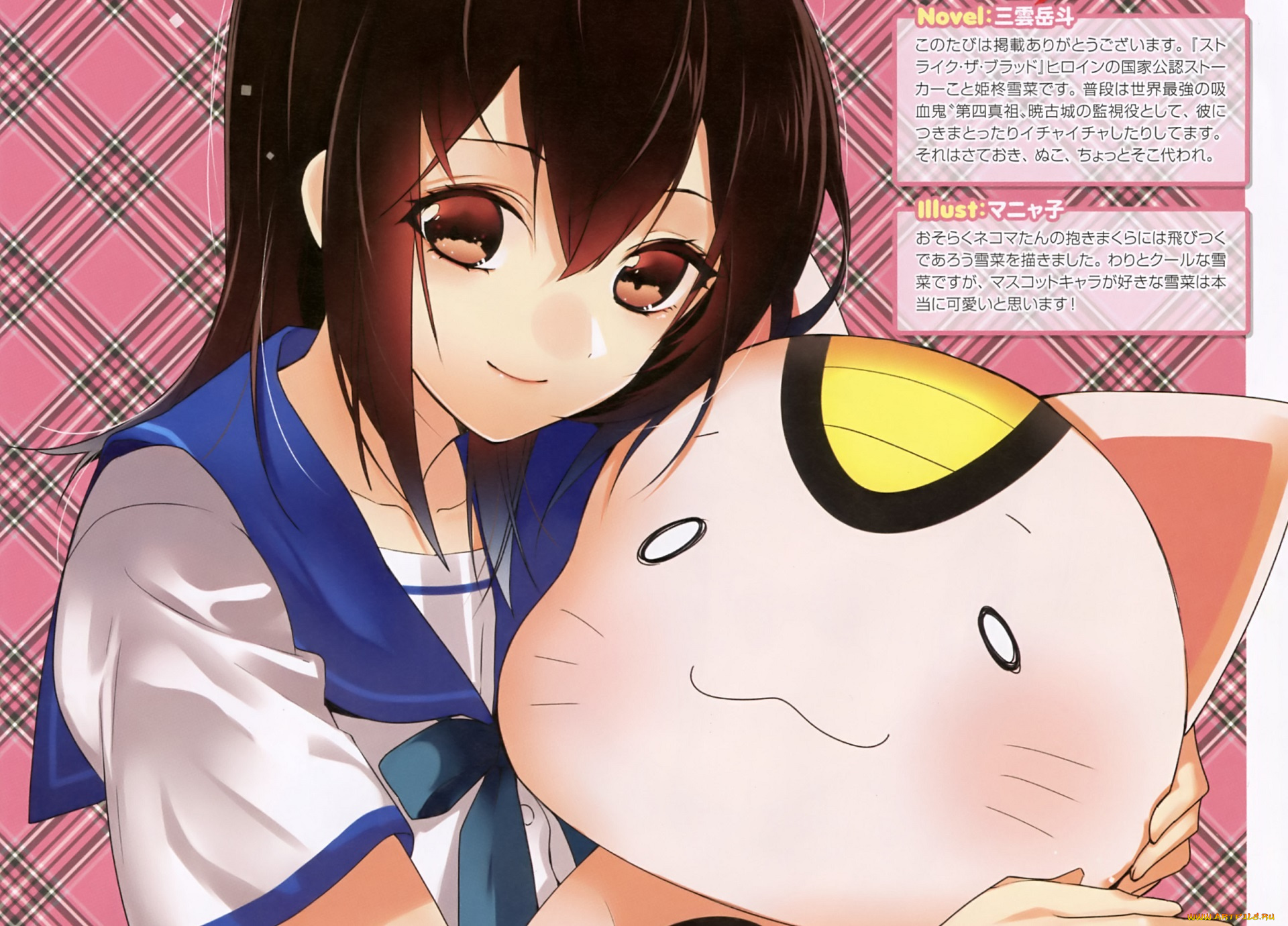 аниме, strike, the, blood, юкина