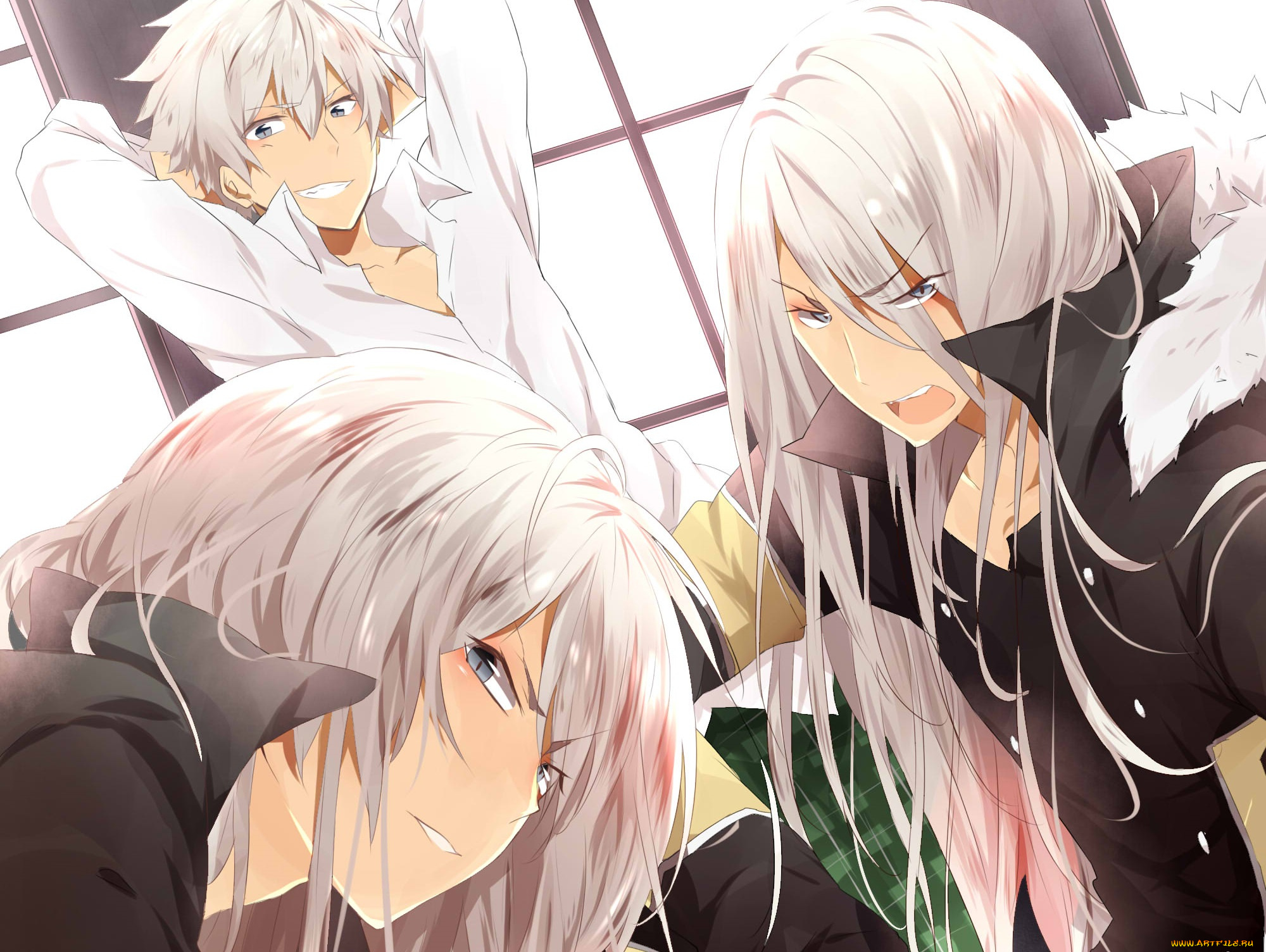 аниме, katekyo, hitman, reborn, скуало