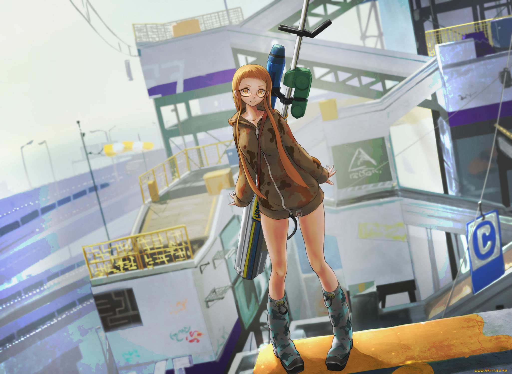 аниме, splatoon