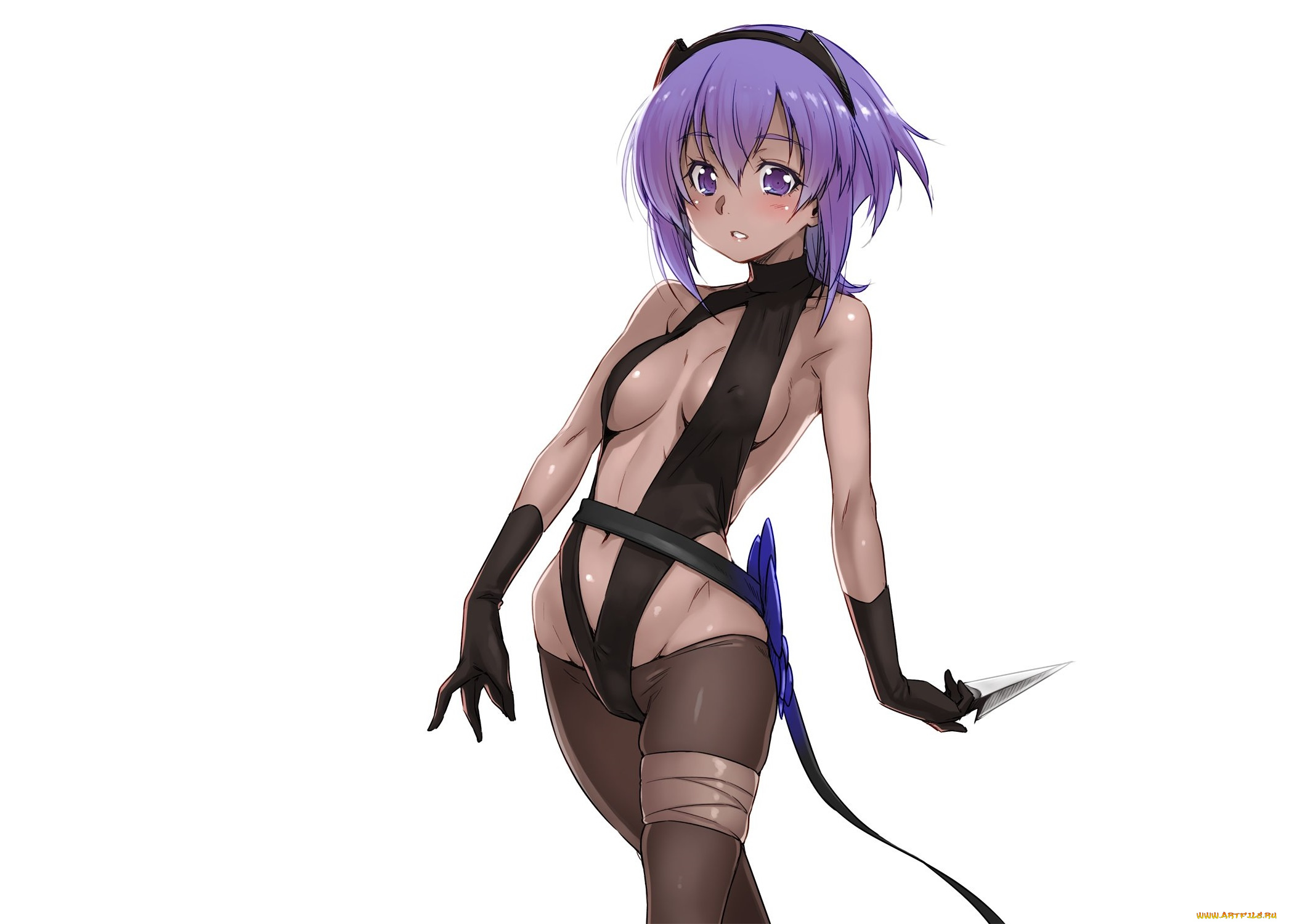 аниме, fate, stay, night, девушка