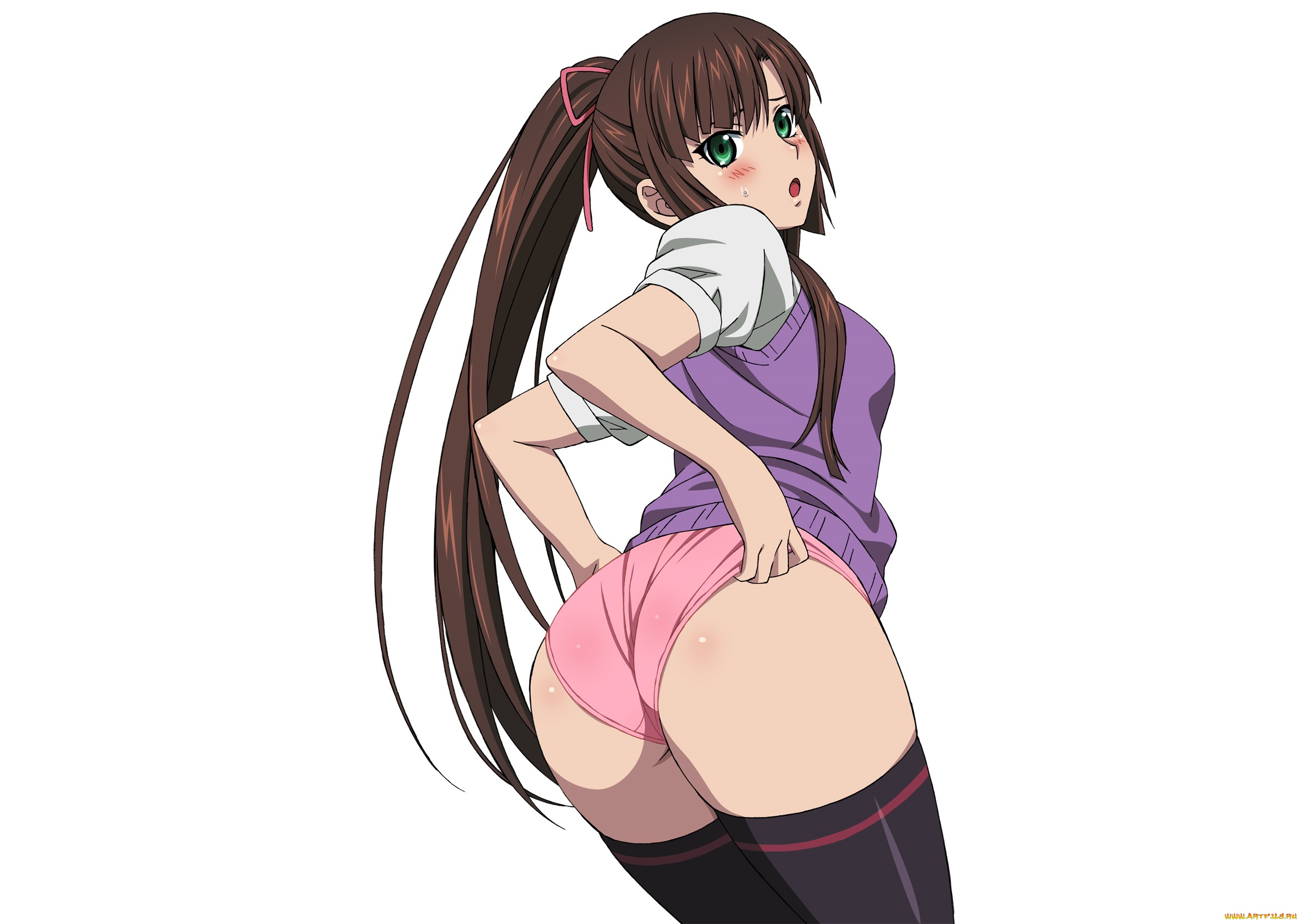 аниме, strike, the, blood, девушка