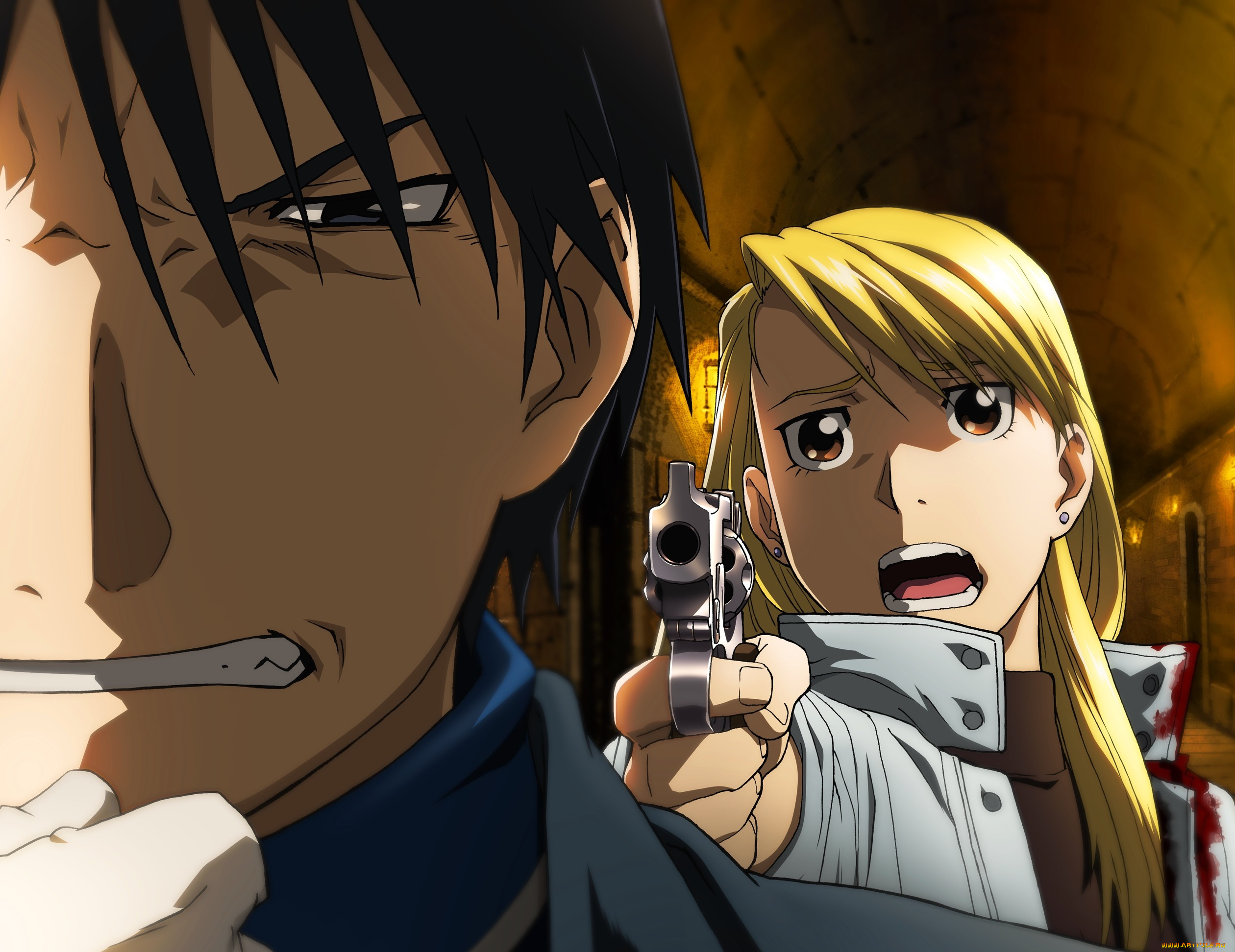 аниме, fullmetal, alchemist, стальной, алхимик