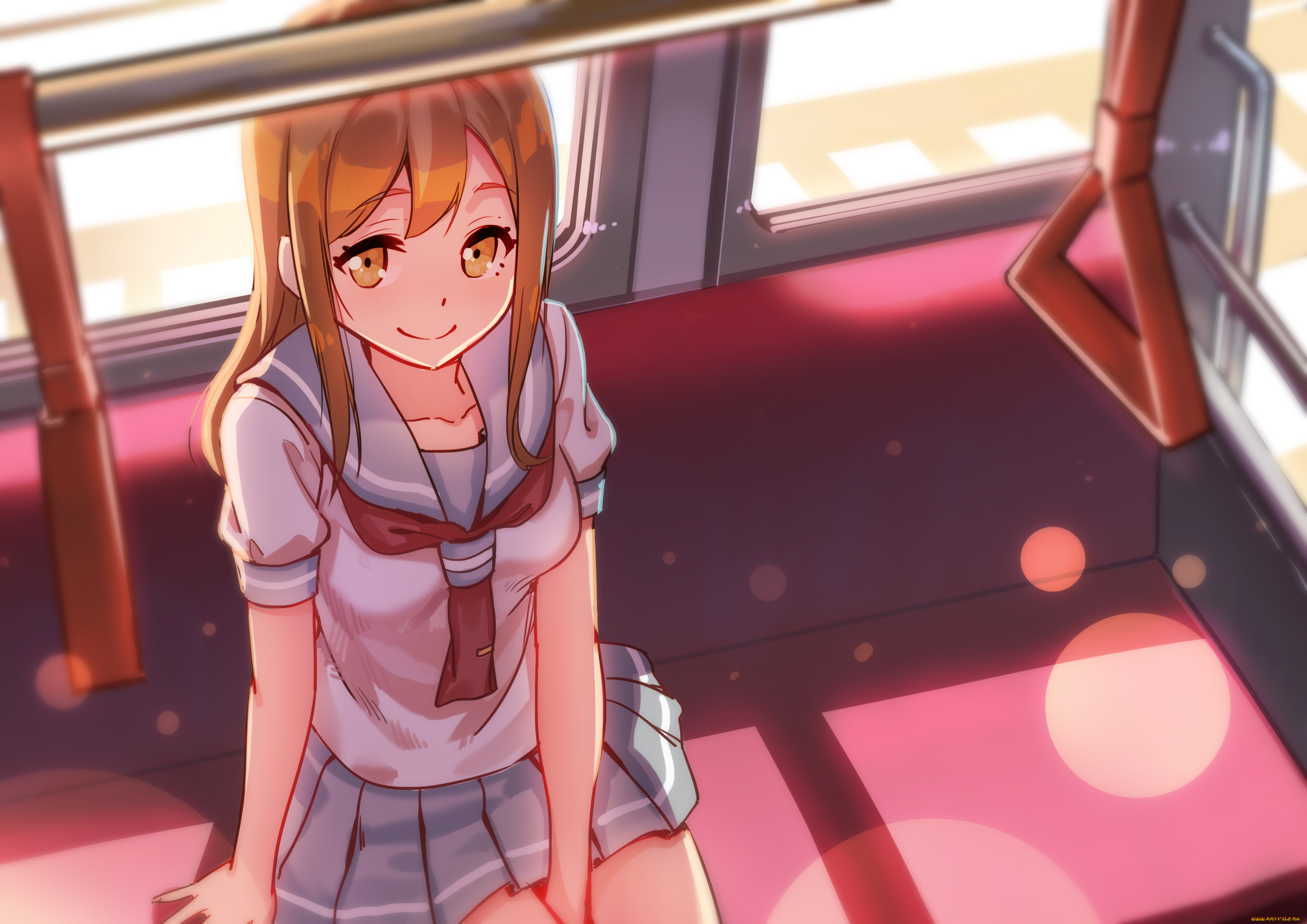 аниме, love, live, , school, idol, project, девушка