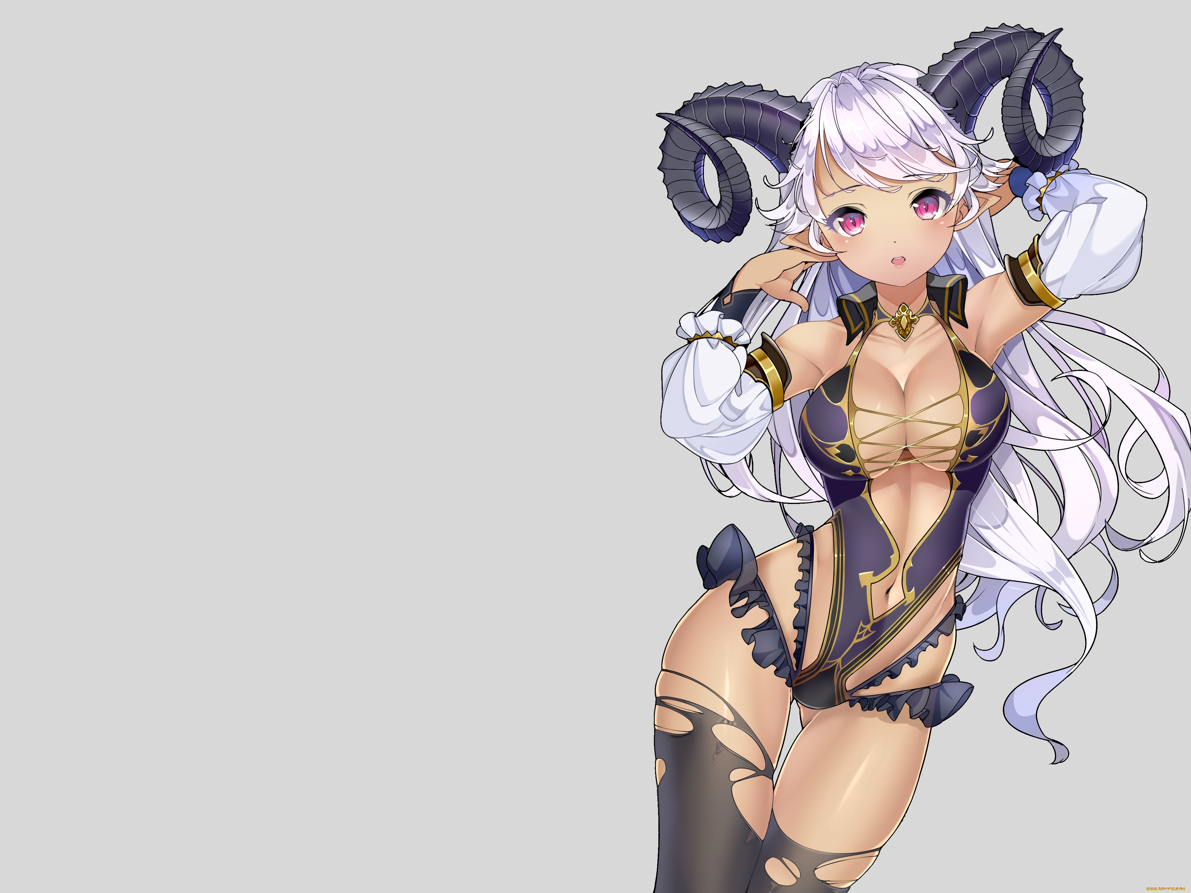 аниме, ангелы, , демоны, девушка