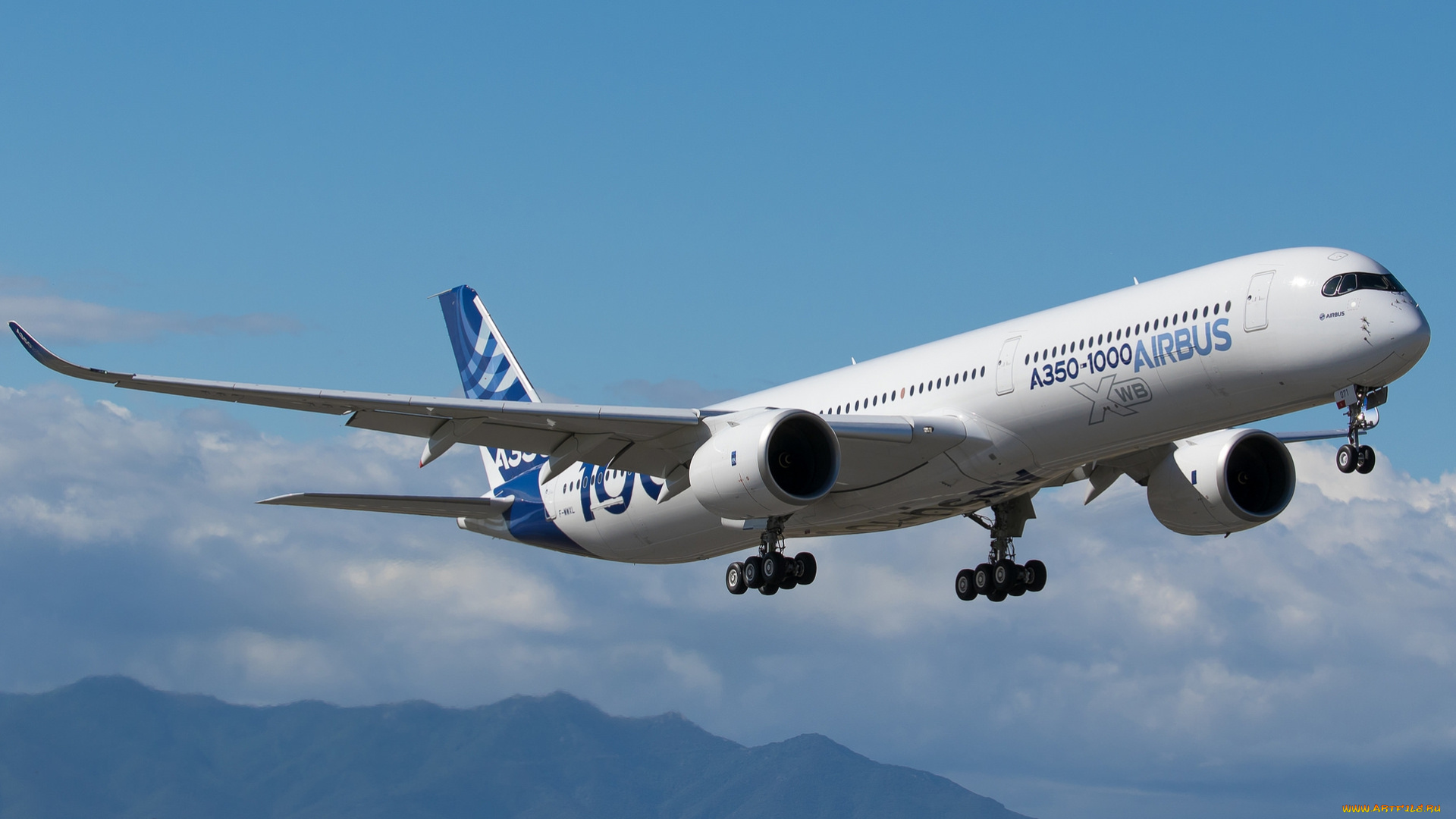 airbus, a350, авиация, пассажирские, самолёты, авиалайнер
