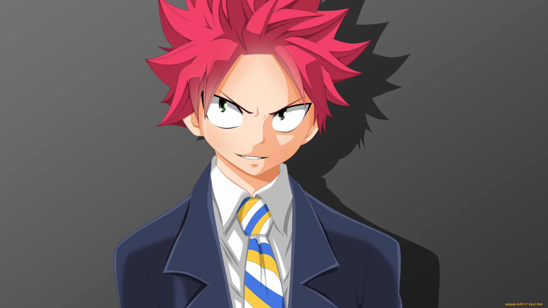 аниме, fairy, tail, хвост, феи