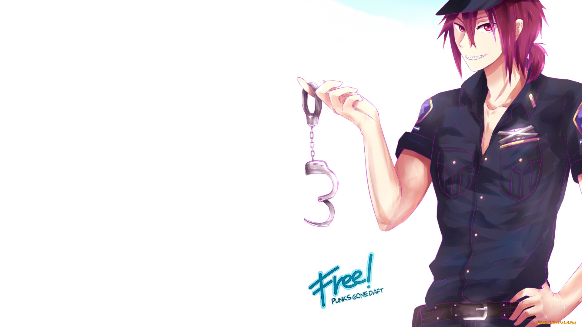аниме, free, рин