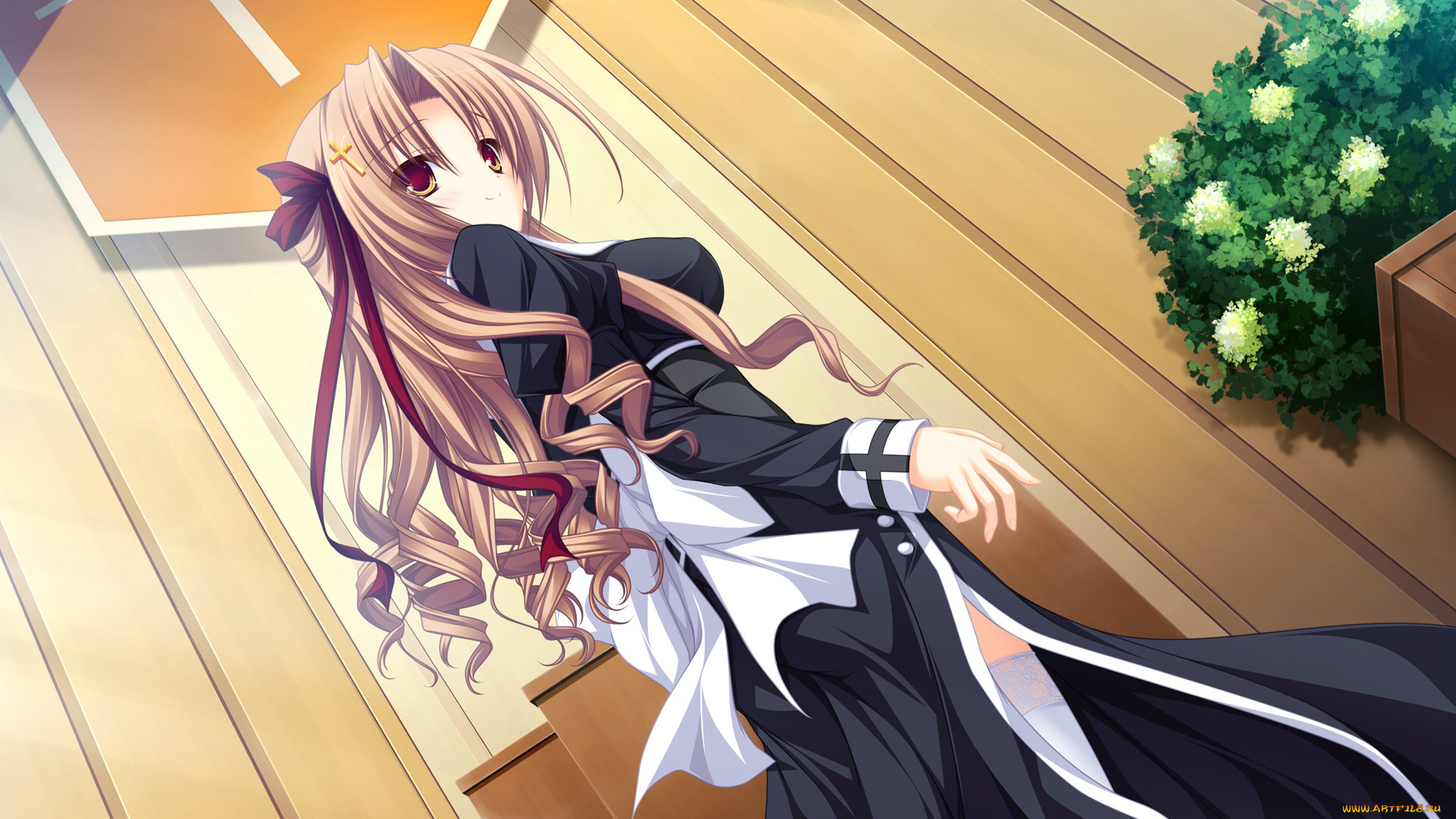 аниме, lunaris, filia, девушка