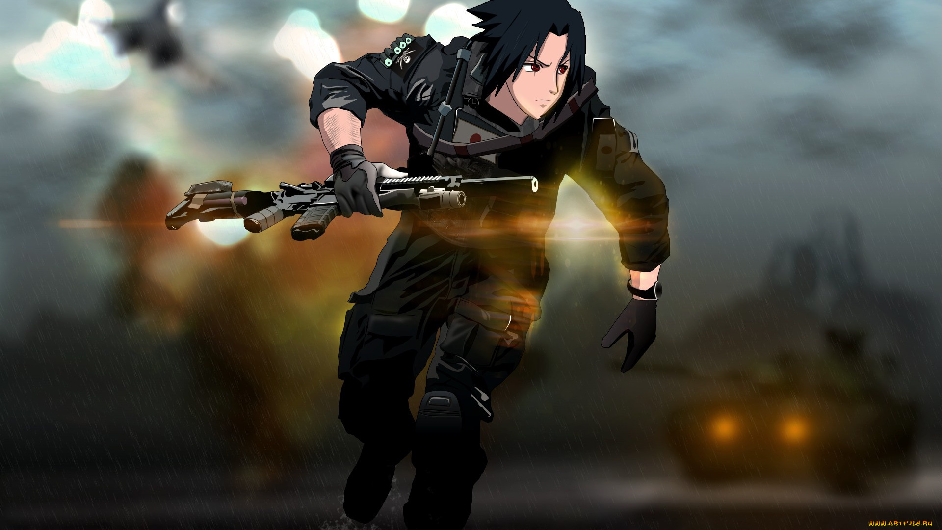 аниме, naruto, uchiha, sasuke