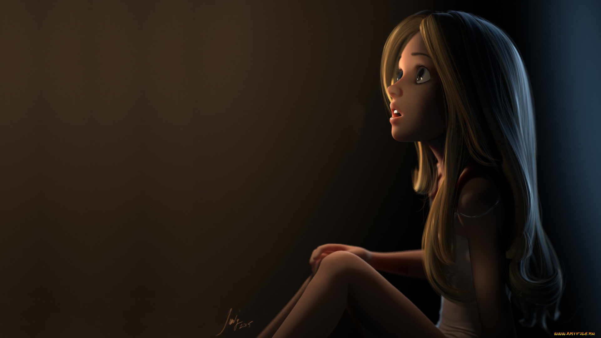 аниме, unknown, , другое, девушка, арт