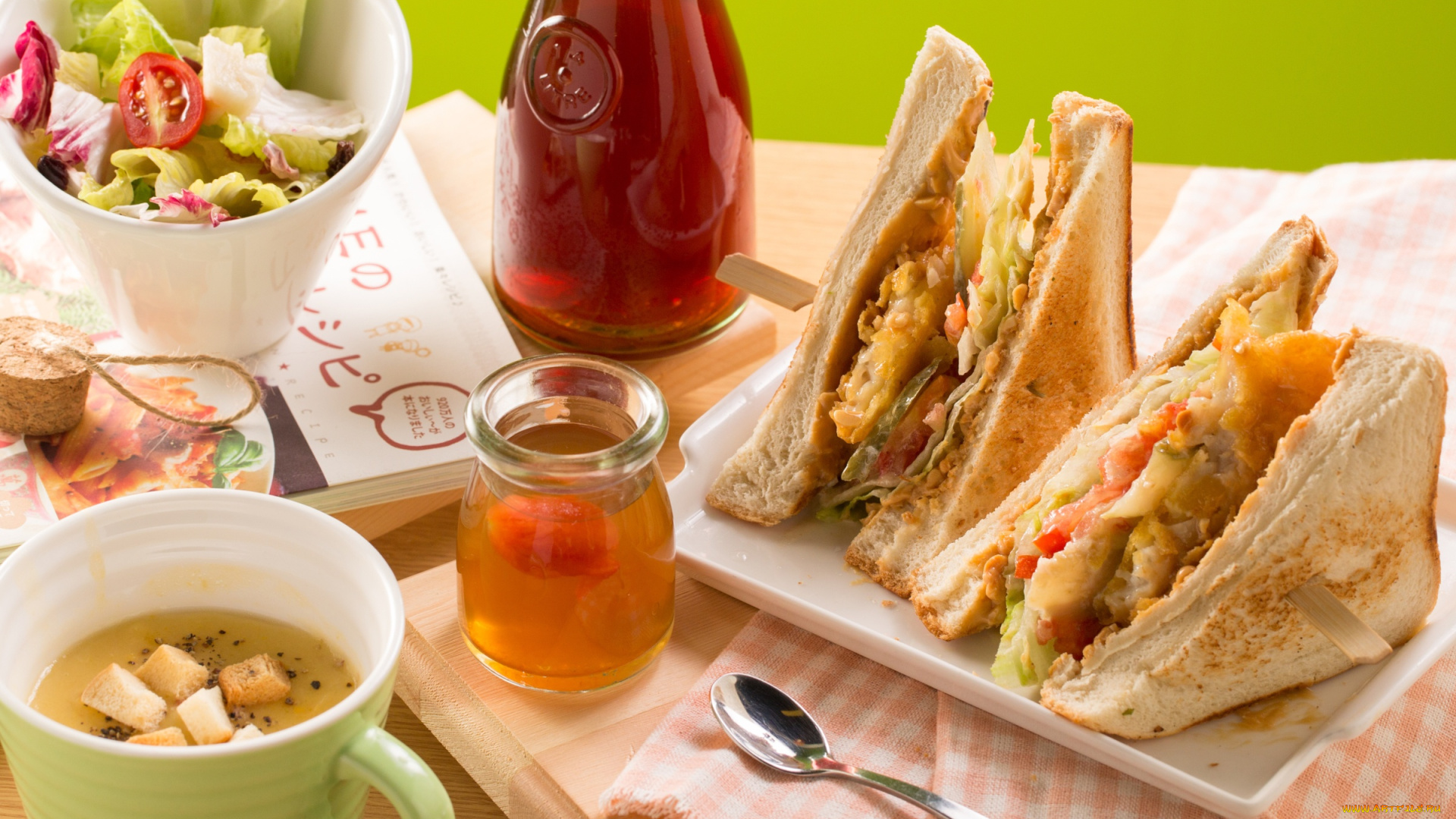 еда, бутерброды, , гамбургеры, , канапе, бутерброд, суп, тосты, салат, овощи