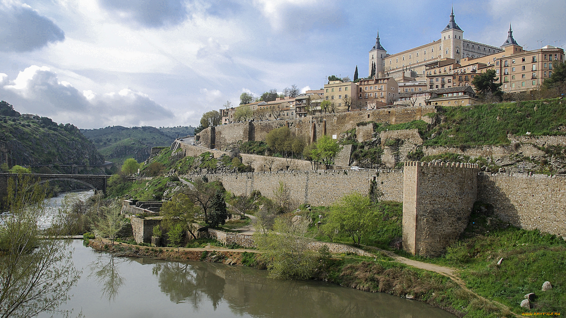 espa&, 241, a, -, toledo, города, толедо, , испания, простор