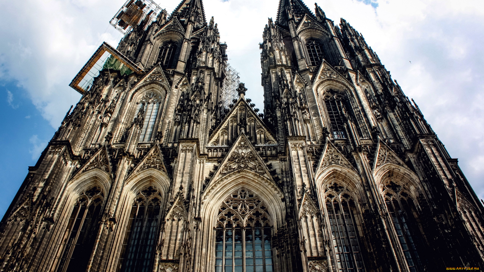 города, кельн, , германия, собор