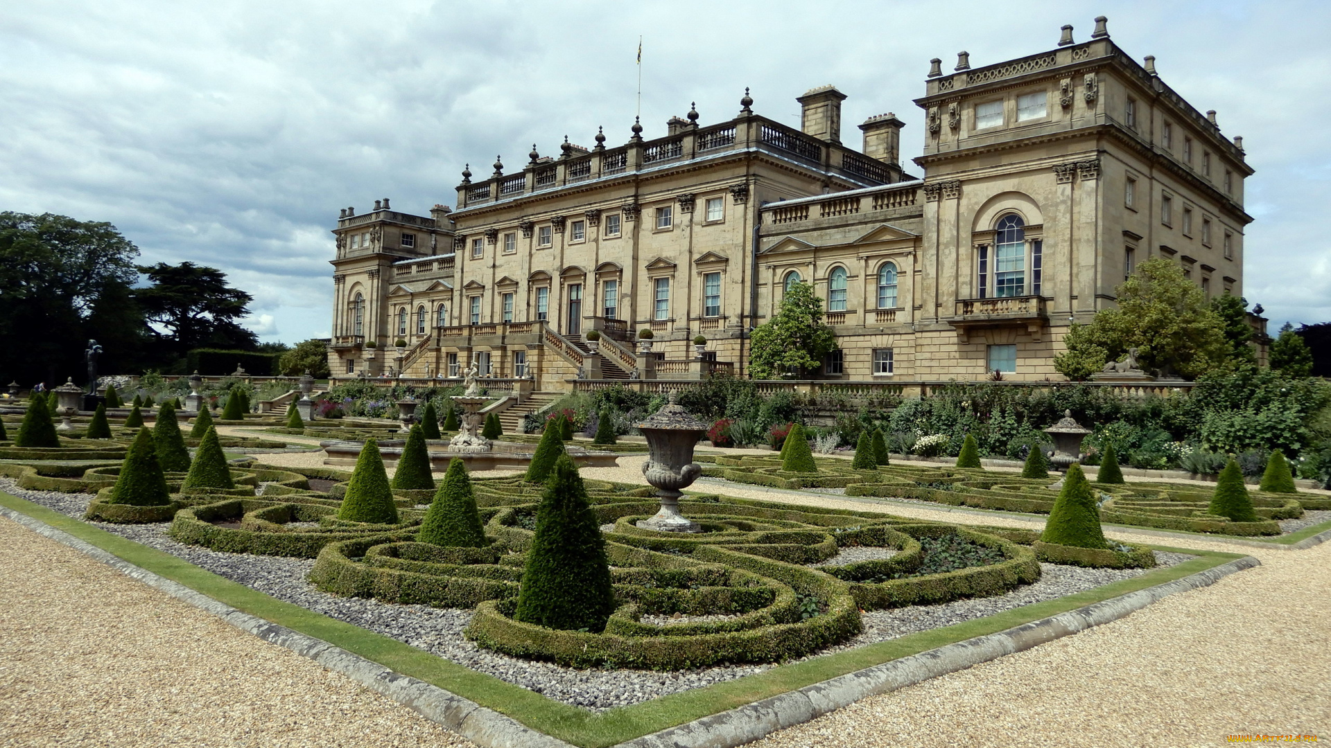harewood, house, англия, города, замки, англии, harewood, house, англия