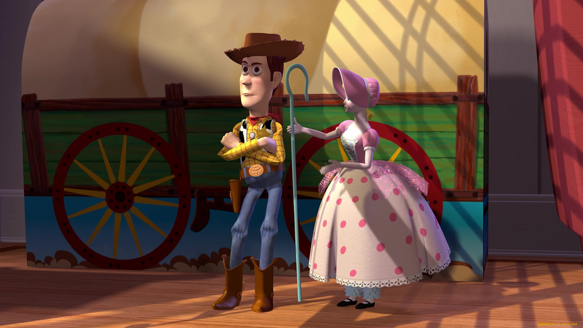 мультфильмы, toy, story, пастушка, кукла, ковбой, игрушки