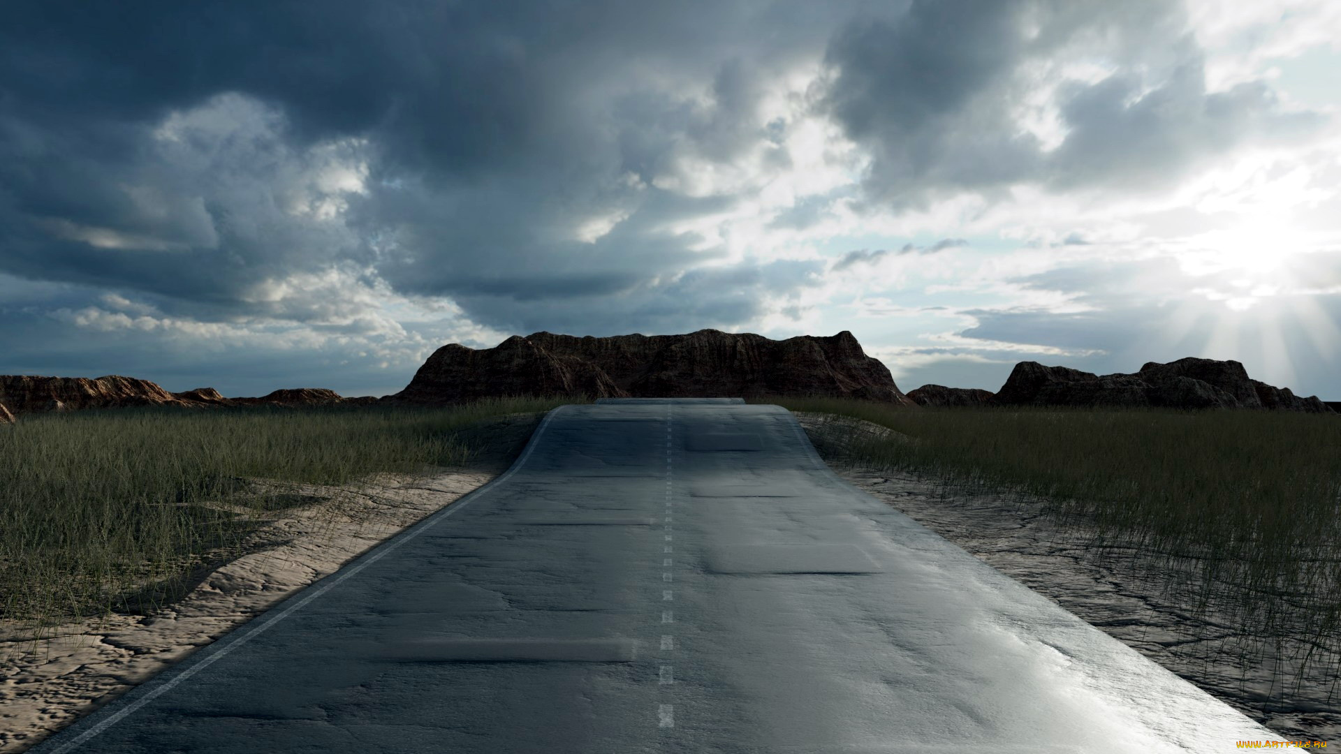 природа, дороги, шоссе