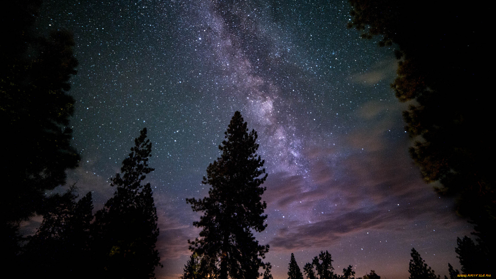 природа, другое, ночь, красота