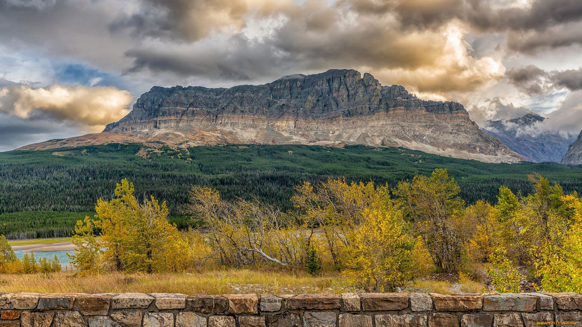 природа, горы, простор