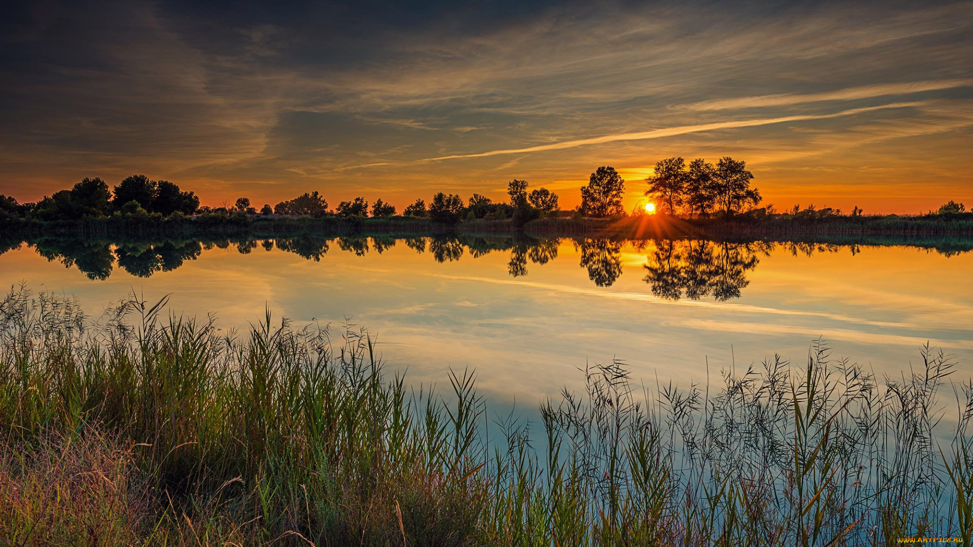 природа, восходы, закаты, простор