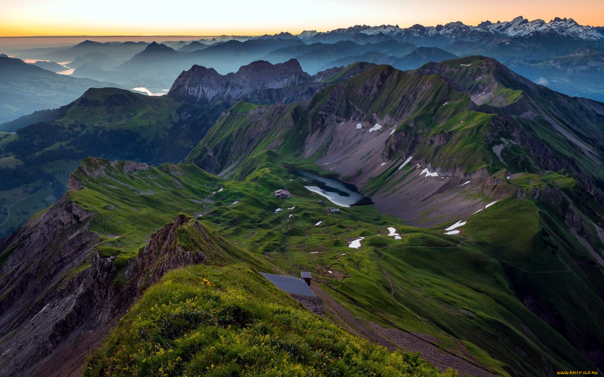 природа, горы, вершины