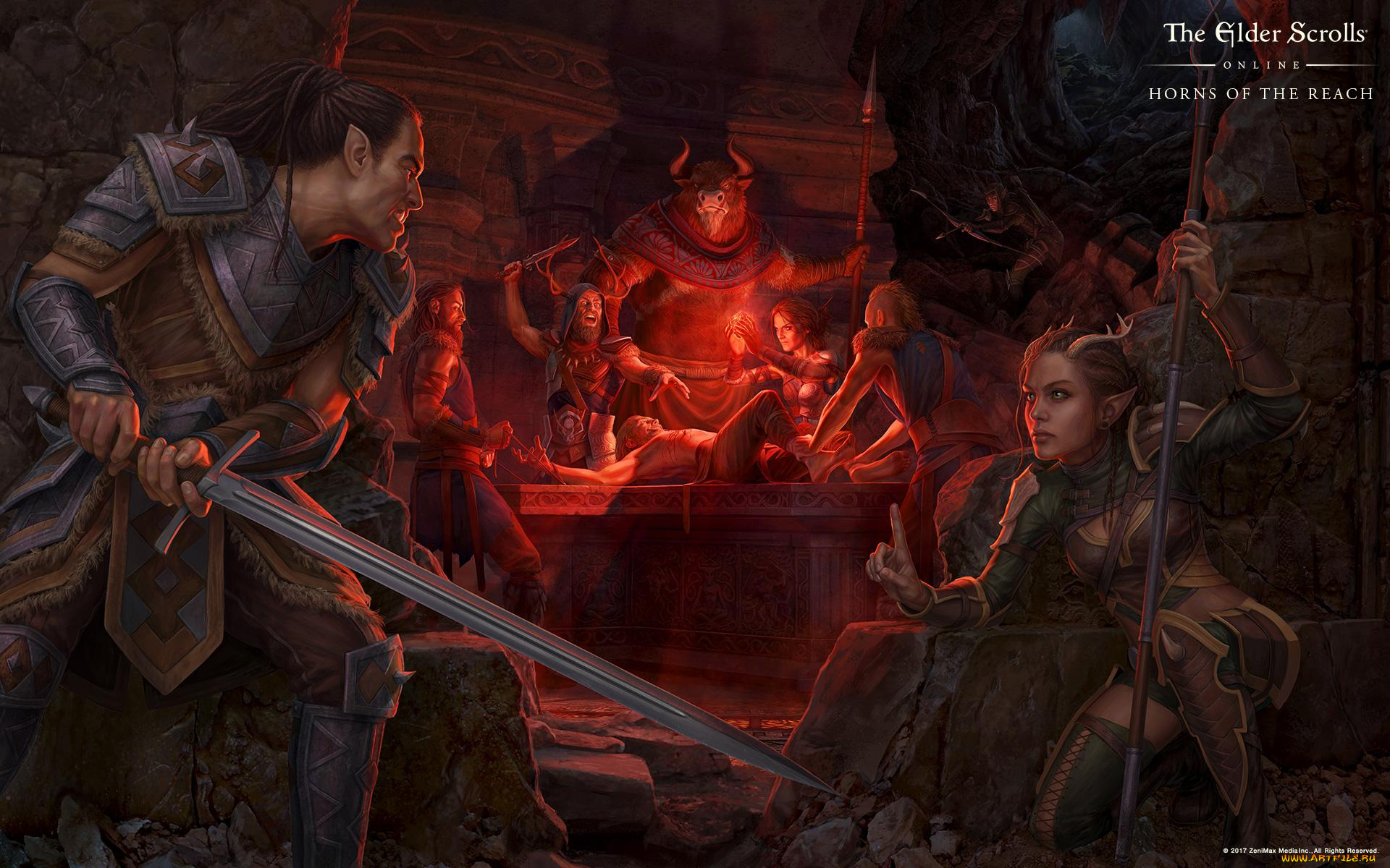 видео, игры, the, elder, scrolls, online, онлайн, ролевая, the, elder, scrolls, online