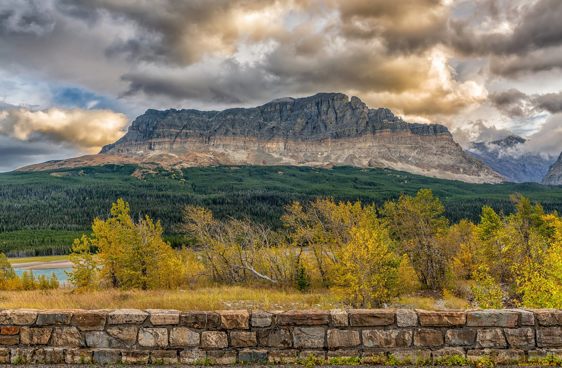 природа, горы, простор